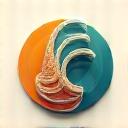 Logo eller symbol for en innovativ resirkuleringsbedrift