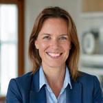 Portrett av Solveig Olsen, senior interiørdesigner