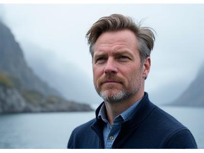 Portrett av Erik Strømberg, kystlandskapsdesigner