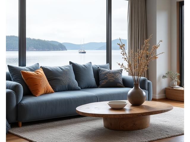 Havbris Interiør interiør fra et bergenshjem med marint tema